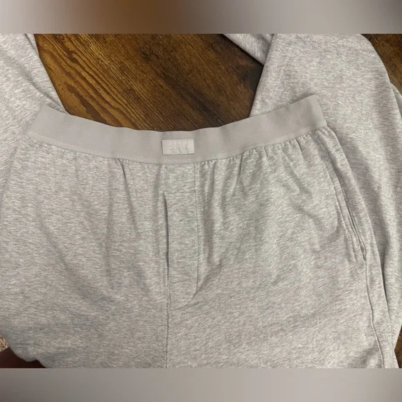 SKIMS Boyfriend Loose Pants in heathered gray-Size Small NWT - Picture 8 of 9